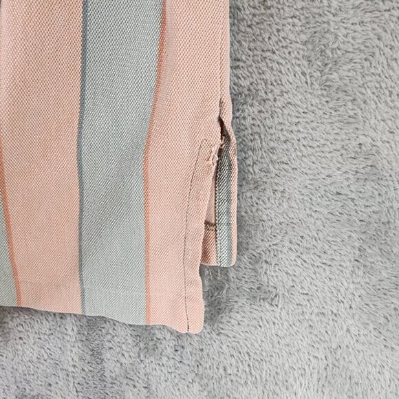 Izod Club Polo Mens Extra Large Multicolor Striped The Dominion Club Golf Shirt - Picture 10 of 11